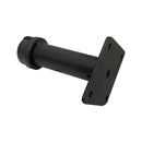 4 Pc 3" Pipe Style Shelf Support Faceout for Wall Mounted Retail Fixture Pipeline Black