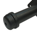 4 Pc 3" Pipe Style Shelf Support Faceout for Wall Mounted Retail Fixture Pipeline Black