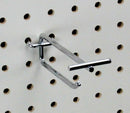 4 Pc 4'' Pegboard Flip End Scanner Hooks Slatgrid Retail Store Display