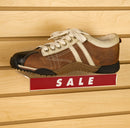 4 Pc 4'' x 10'' Slatwall Clear Acrylic Shoe Shelf 1''H Sign Holding Slot