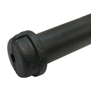 4 Pc 6" Pipe Style Shelf Support Faceout  for Wall Mounted Retail Fixture Pipeline Black