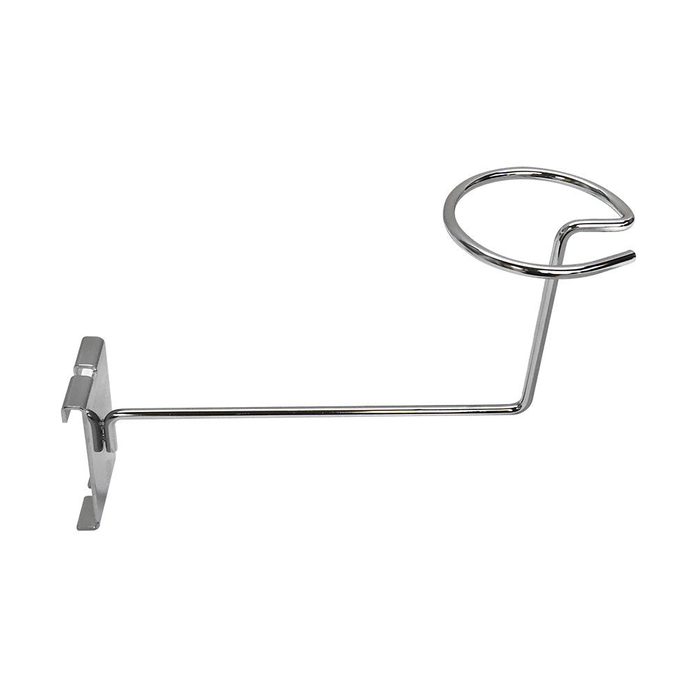Metal gridwall hat holder hook for wire grid panels in retail displays