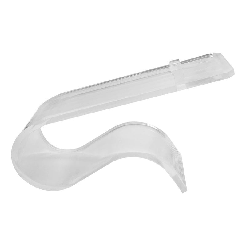4 Pc Clear Acrylic Lucite Single Shoe Display Fixture Stand Retail Heels Slant Riser Holder