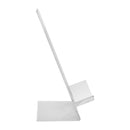 4 Pc Clear Acrylic Vertical Single Shoe Display Fixture Stand Retail Heels Slant Riser Holder