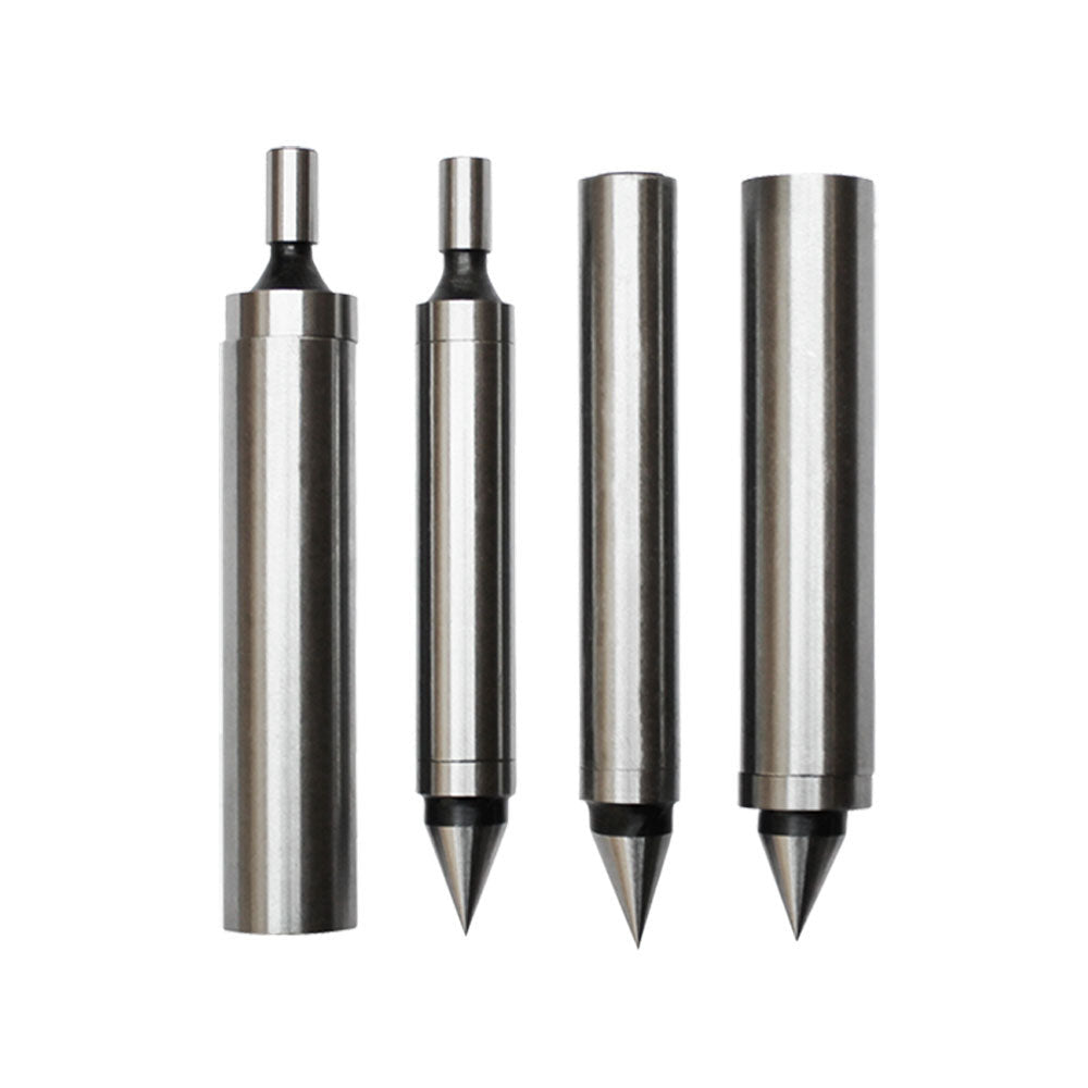 4 PC Edge & Center Finders DOUBLE SINGLE End Shank Wiggler Edge Finder