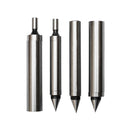 4 PC Edge & Center Finders DOUBLE SINGLE End Shank Wiggler Edge Finder