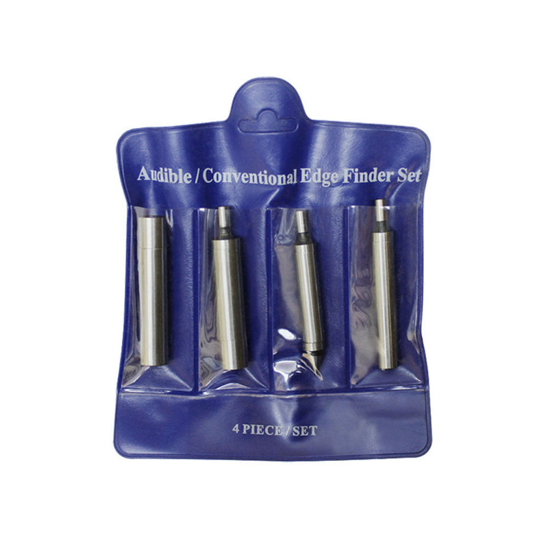4 PC MICRO Edge & Center Finders DOUBLE SINGLE End Single End Shank Wiggler Edge Finder