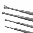 1/8-1/2" Half Ball Small Hole Gage 4 Pc. Set