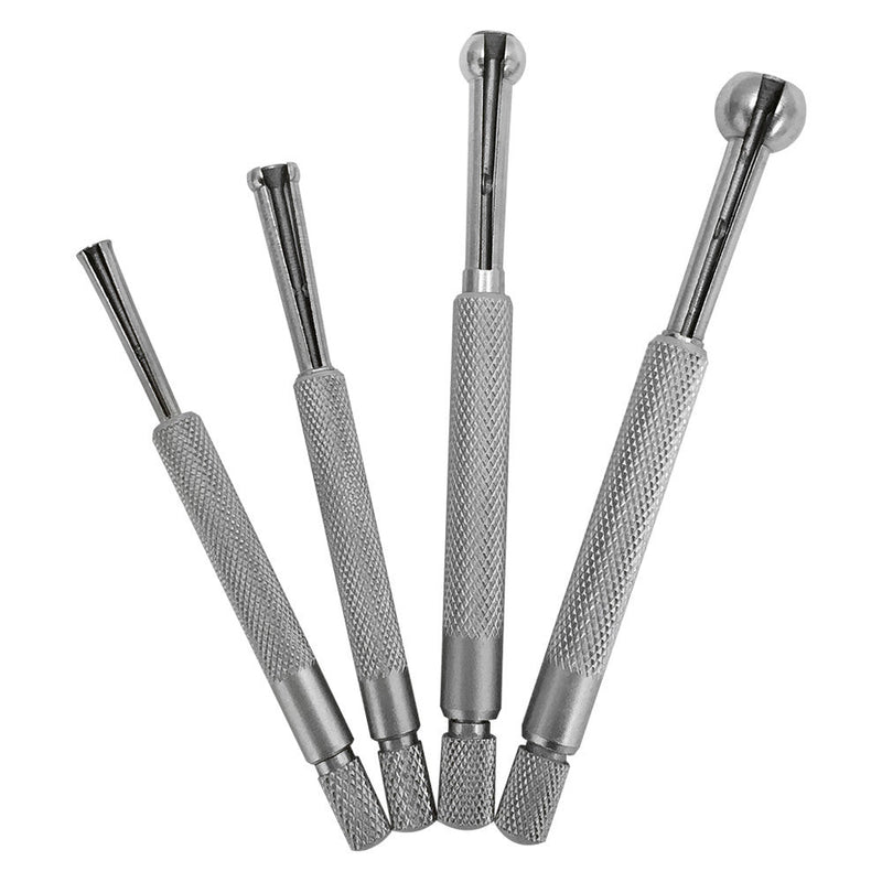1/8-1/2" Full Ball Small Hole Gage 4 Pc. Set