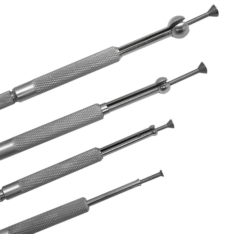 1/8-1/2" Full Ball Small Hole Gage 4 Pc. Set