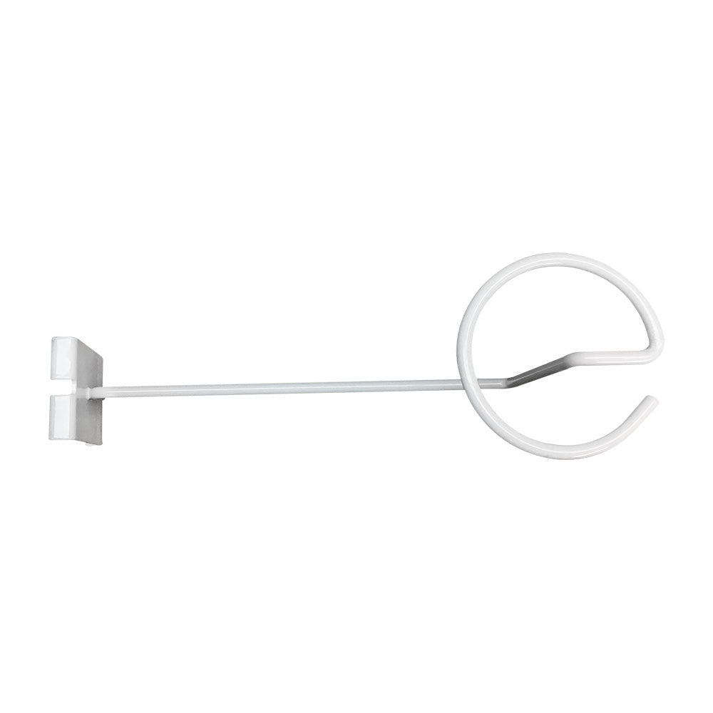 Retail gridwall White hat holder hook for caps and accessories display