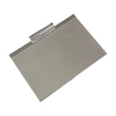 4 Pcs 11-1/8'' x 7-1/4'' Slatwall Acrylic Sign Holder Lucite Frame Wall Mount