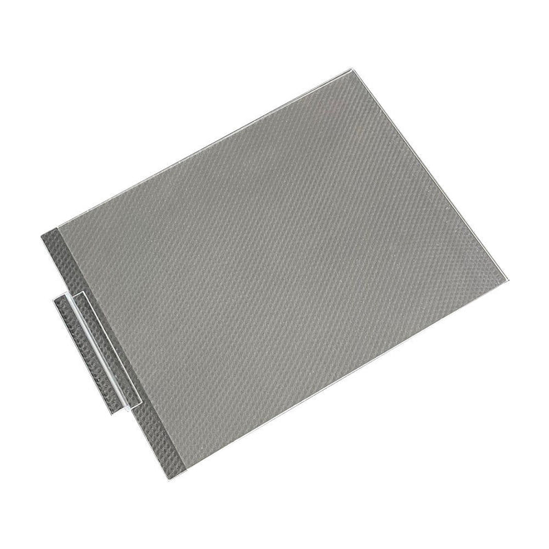 4 Pcs 8-1/2'' x 11'' Slatwall Acrylic Sign Holder Lucite Frame Vertical Wall Mount