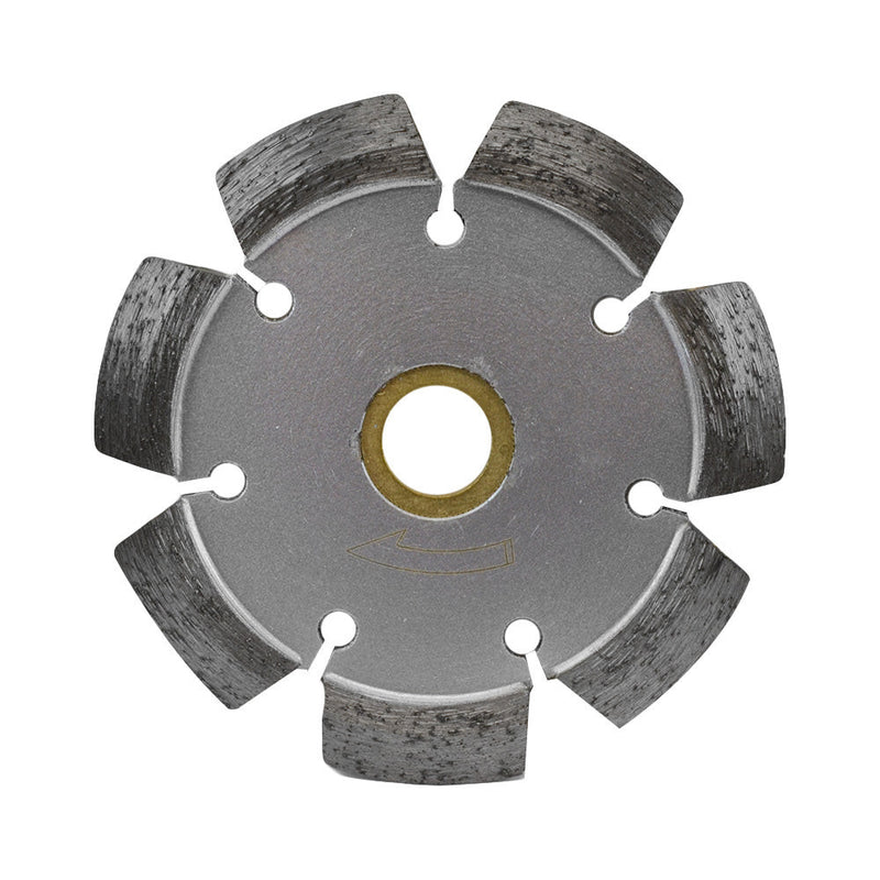 4" Crack Chaser Diamond Blade V Shaped Segment 0.375 7-8''-5-8" 12mm Rim  Concrete Grinder