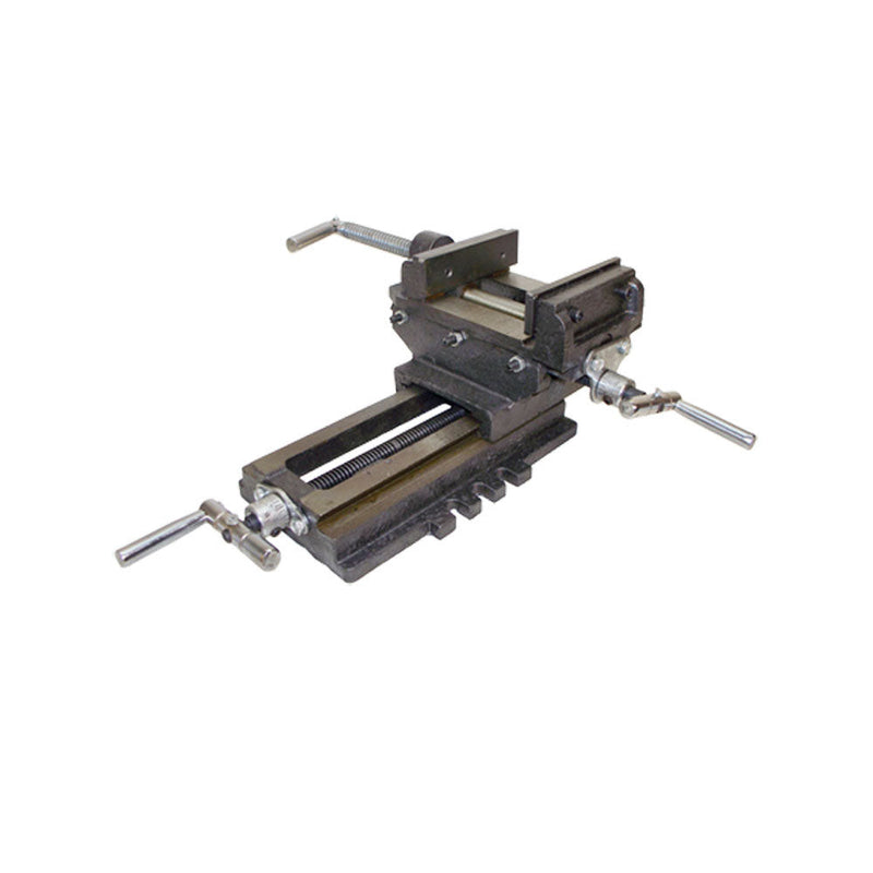 4" Jaw 2-WAY CROSS VISE Mill-ing Drill-ing Machine Clamp Holder