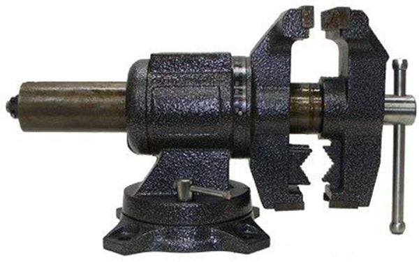 4" MULTI PURPOSE VISE ANVIL PIPE 360 Degree Swivel Base & Jaw