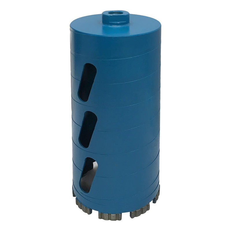 4" x .140'' Dry Diamond Core Drill Bit for Soft Brick Concrete Block 5/8"-11 Threads