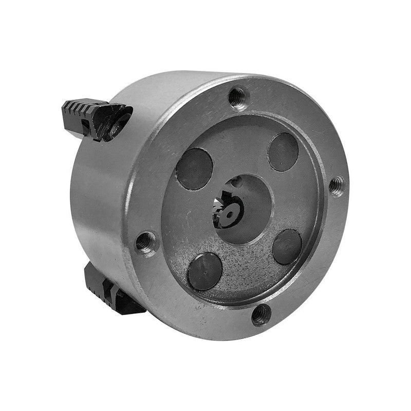 4'' Lathe Chuck 4 Jaw Independent Ground Hardened Lathing Plain Back