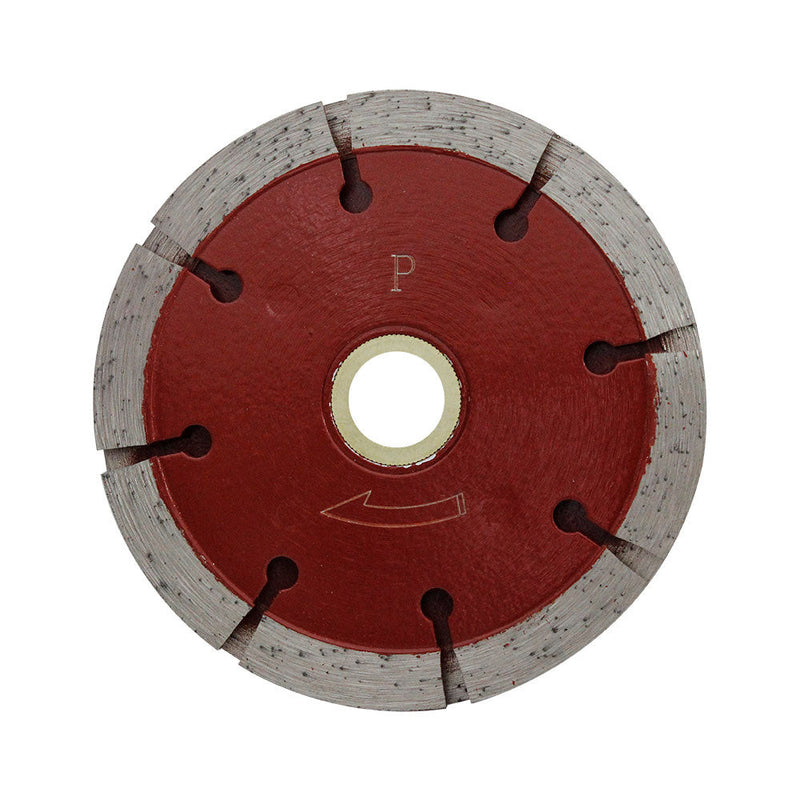 4'' Premium Red Tuck Point Blade Concrete Mortar Joint Removal 7-8''-5-8'' Arbor