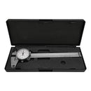 4'' Stainless Steel Dial Caliper Shockproof .001'' Graduation