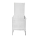 4-1/2'' x 3-1/2'' x 10'' Crystal Clear Acrylic Brochure Holder