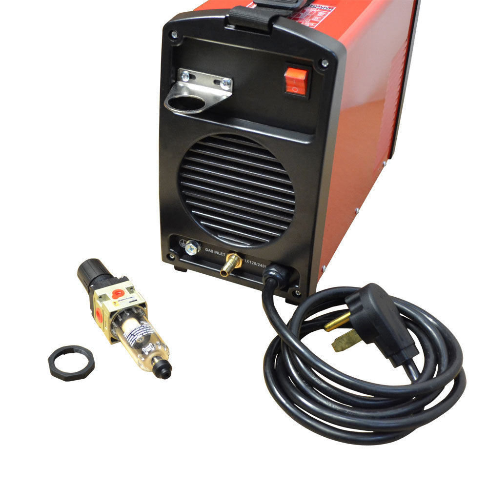 40 Amp Plasma Cutter, IGBT Air Inverter, Dual Voltage 120/240V, 12mm Max Cutting Thickness Portable Plasma Cutting Machine for Metal & Welding Projects