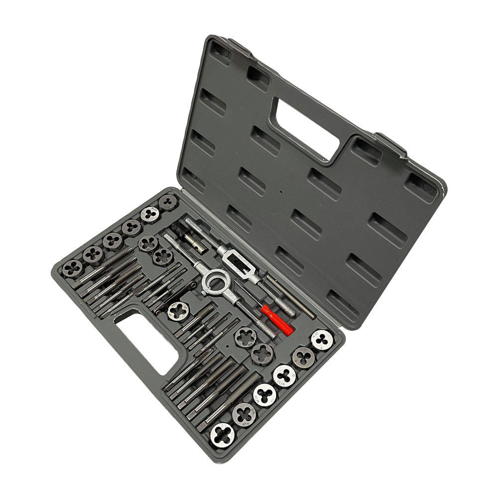 40 Pc 4-1-2'' HSS Tap & Die Set NC NF NPT