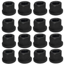 40 Pc 5/16"-18 Thread Flange Nut Steel Hex Threading Black Oxide Finish