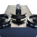 40 Ton Hydraulic Horizontal Bender Flat Steel 6-5-16 x 1-2 Vee Bending Die 2" Tube Pipe Combo