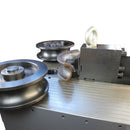 40 Ton Hydraulic Horizontal Bender Flat Steel 6-5-16 x 1-2 Vee Bending Die 2" Tube Pipe Combo