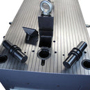 40 Ton Hydraulic Horizontal Bender Flat Steel 6-5-16 x 1-2 Vee Bending Die 2" Tube Pipe Combo