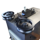 40 Ton Hydraulic Horizontal Bender Flat Steel 6-5-16 x 1-2 Vee Bending Die 2" Tube Pipe Combo