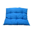 40'' x 31'' BLUE SOFT REPLACEMENT CUSHION PILLOW Pad Seat Cover for Egg Hanging Wicker Swing Chair