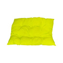 40'' x 31'' NEON YELLOW SOFT REPLACEMENT CUSHION PILLOW Pad Seat Cover for Egg Hanging Wicker Swing Chair