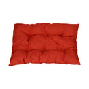 40'' x 31'' RED SOFT REPLACEMENT CUSHION PILLOW Pad Seat Cover for Egg Hanging Wicker Swing Chair
