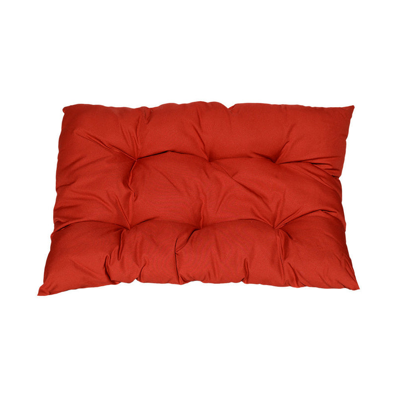 40'' x 31'' RED SOFT REPLACEMENT CUSHION PILLOW Pad Seat Cover for Egg Hanging Wicker Swing Chair
