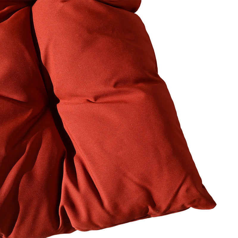 40'' x 31'' RED SOFT REPLACEMENT CUSHION PILLOW Pad Seat Cover for Egg Hanging Wicker Swing Chair