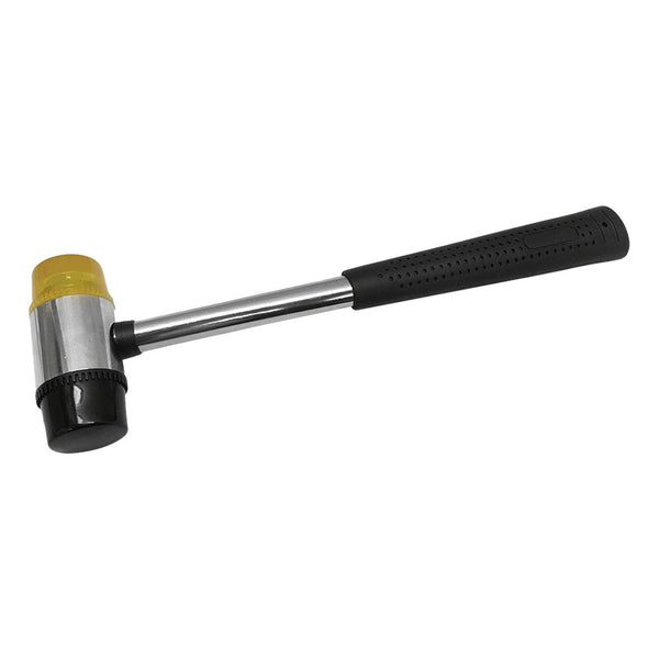 40mm Double Face  Soft Tap Rubber Hammer Mallet  13'' Long