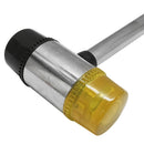 40mm Double Face  Soft Tap Rubber Hammer Mallet  13'' Long