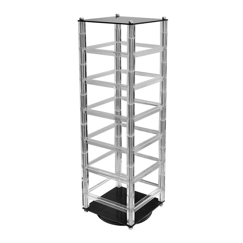 48 Pairs Earring Stand Rotating Acrylic Revolving Spinner New Cards Jewelry Display