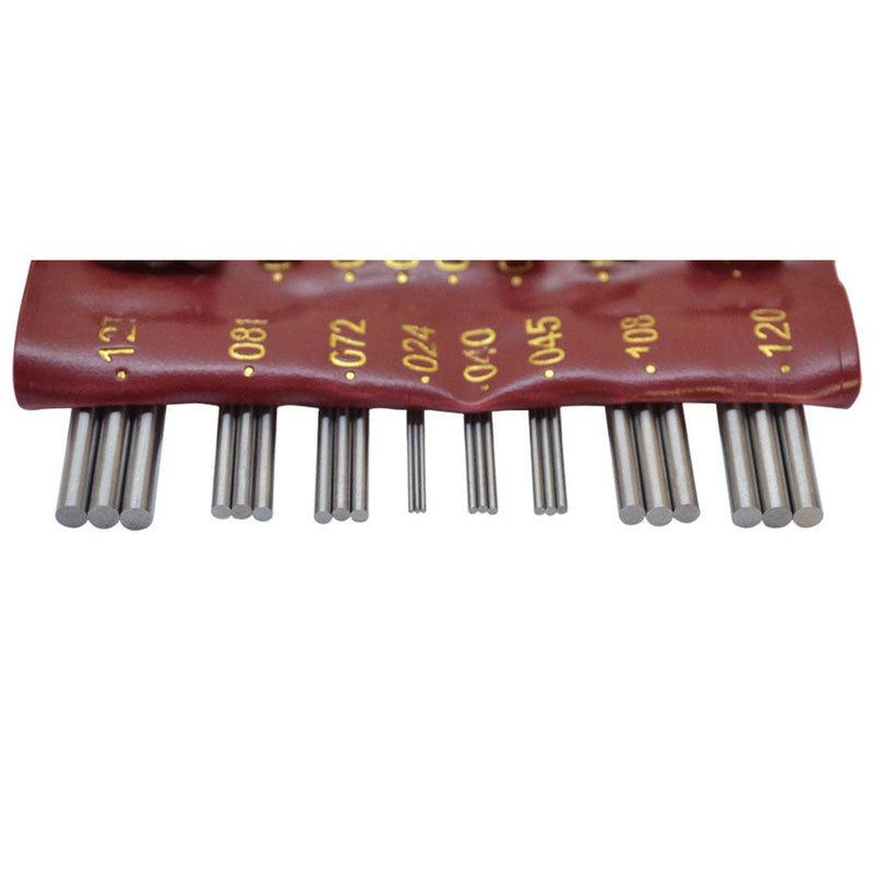 48 Pc Thread Measuring Wire Set 16 Different Diameter Sizes Pin Set