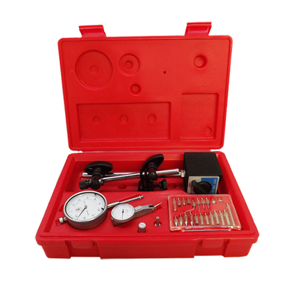 4PC MP Inspection Combo Set Dial Indicator Test Indicator 22 Point Ins