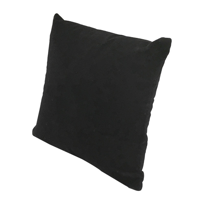 5 Pc  4'' x 4'' Black Velvet Jewelry Bracelet Watch Pillow Display