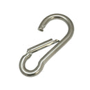 5 PC 1/2" Carabiner Spring Snap Hook  Marine Stainless Steel 316 Boat Hooking