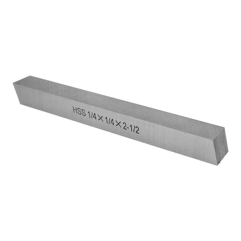 5 Pc 1/4" x 1/4" x 2-1/2" HSS Square Tool Bit Lathe Fly Cutter Mill Blank