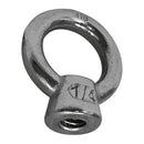 5 Pc 1/4" Boat Marine 316 Stainless Steel Lifting Eye Nut 400 Lbs Cap UNC Tap