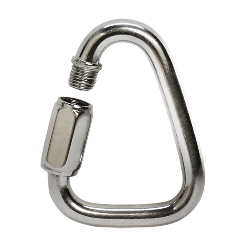 5 Pc 1/4" Marine Stainless Steel 316 Triangle Quick Link Shackle Rig Boating