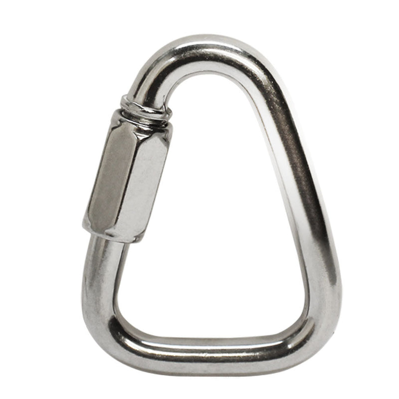 5 Pc 1/4" Marine Stainless Steel 316 Triangle Quick Link Shackle Rig Boating