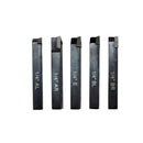 5 PC 1/4'' Shank Indexable Carbide Insert Lathe Turning Tool Bit Set
