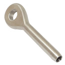 5 PC 1/8" Wire Rope Swage Eye Terminal Hand Aircraft Eye Stainless Steel